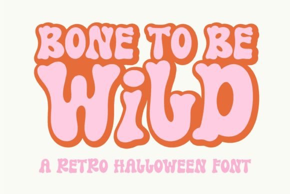 Bone to Be Wild: A Spooky Halloween Display Font for Digital Brands