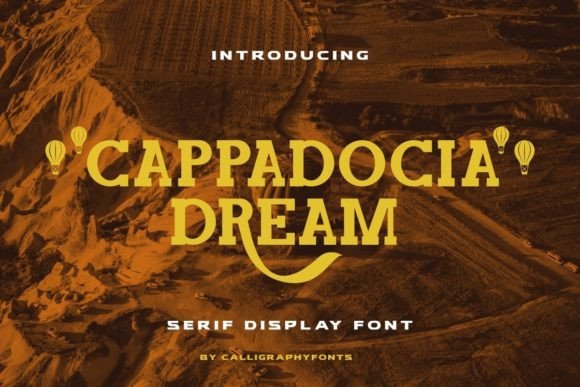 Cappadocia Dream Font for Elegant Handmade Branding