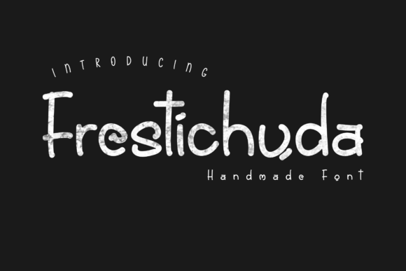 Frestichuda: A Modern Handwritten Display Font for Editorial Design