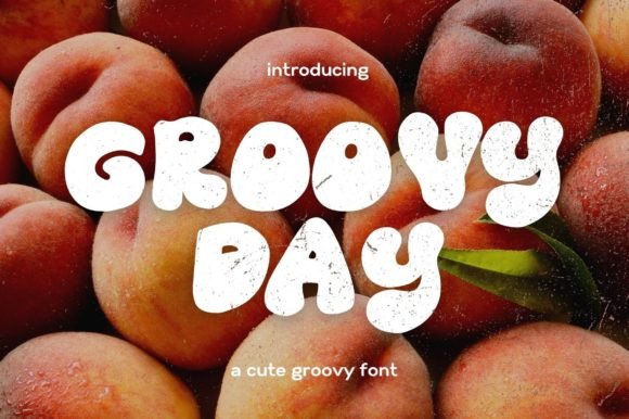 Groovy Day Font: Retro-Modern Display Fonts for Crafters