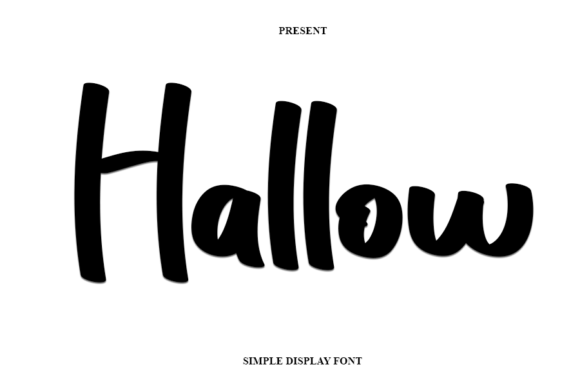 Hallow: A Modern Handwritten Font for Digital Branding