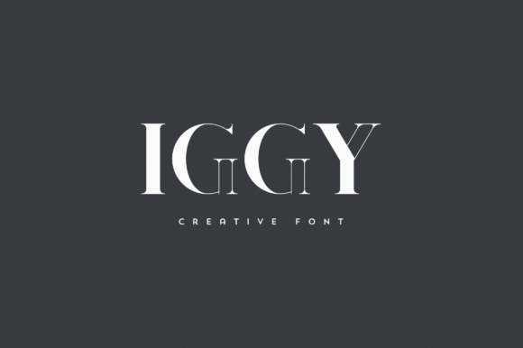 Iggy: An Elegant Display Font for Standout Campaign Typography