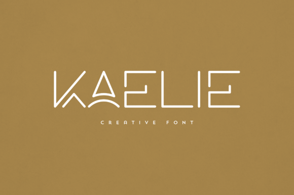 Kaelie Display Font for Professional Branding