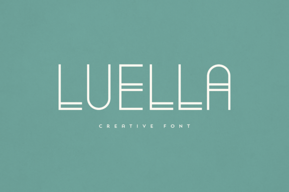 Luella: An Elegant Display Font for Timeless Branding