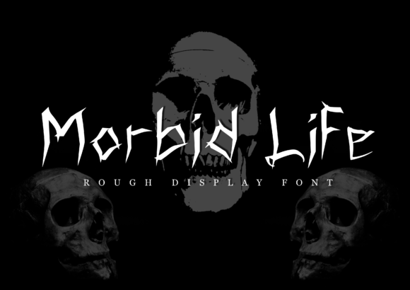 Morbid Life: A Dangerous Display Font for Editorial Horror Design