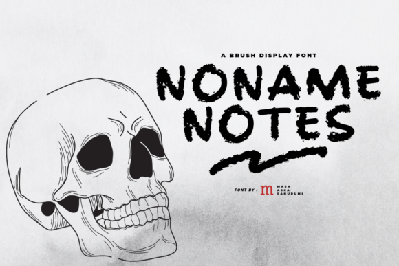Noname Notes Display Font for Bold Digital Branding