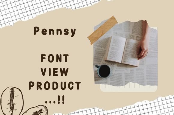 Pennsy: A Fun and Innovative Display Font for Scroll-Stopping Design