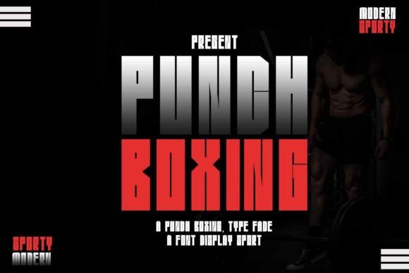 Punch Boxing Display Font for Bold Branding