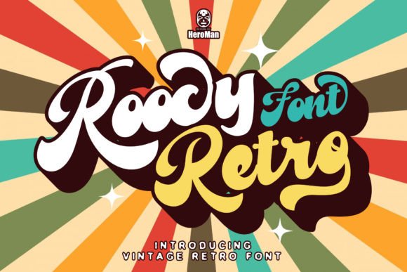 Roocy Retro Font for Modern Retro Branding