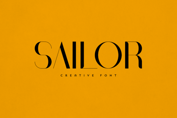 Sailor Display Font for Elegant Digital Branding