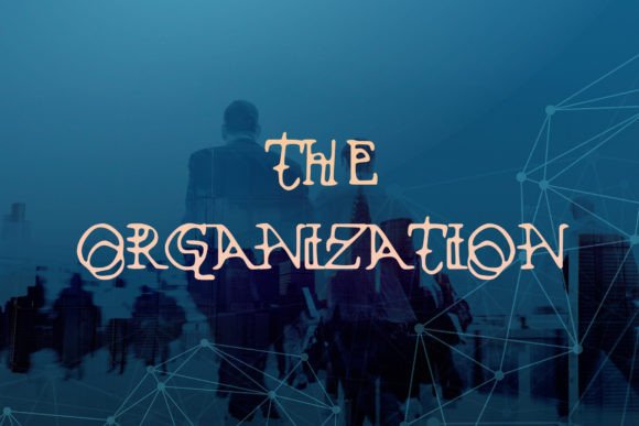The Organization Display Font for Mysterious, Memorable Designs