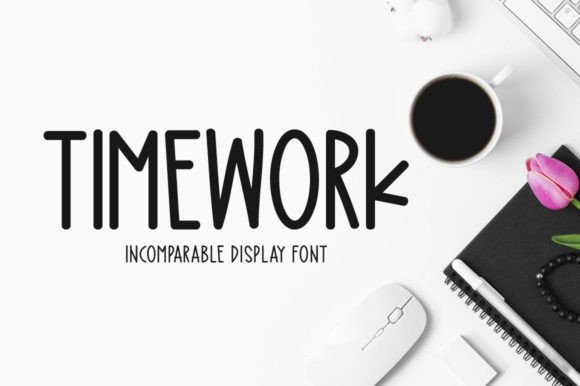 Timework Display Font for Polished Branding