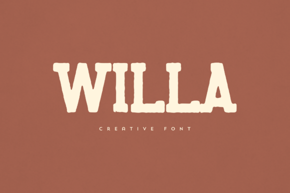Willa Font: Elegant Display Fonts for Small Business Branding